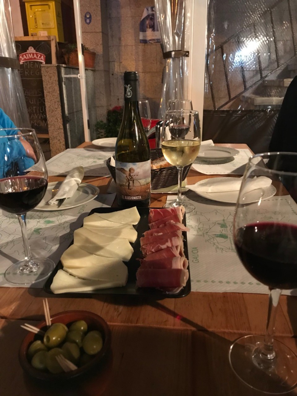  - Spanien, Mos - Abendessen