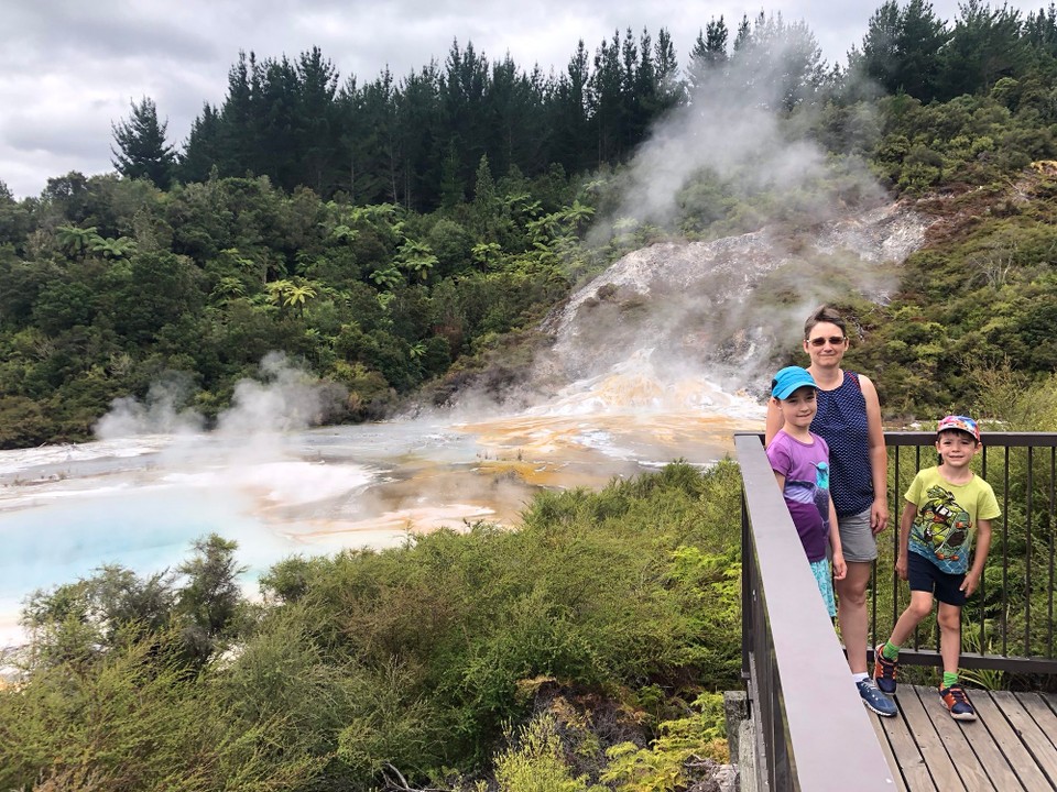 Neuseeland - Ohakuri - Artists Palette Lookout