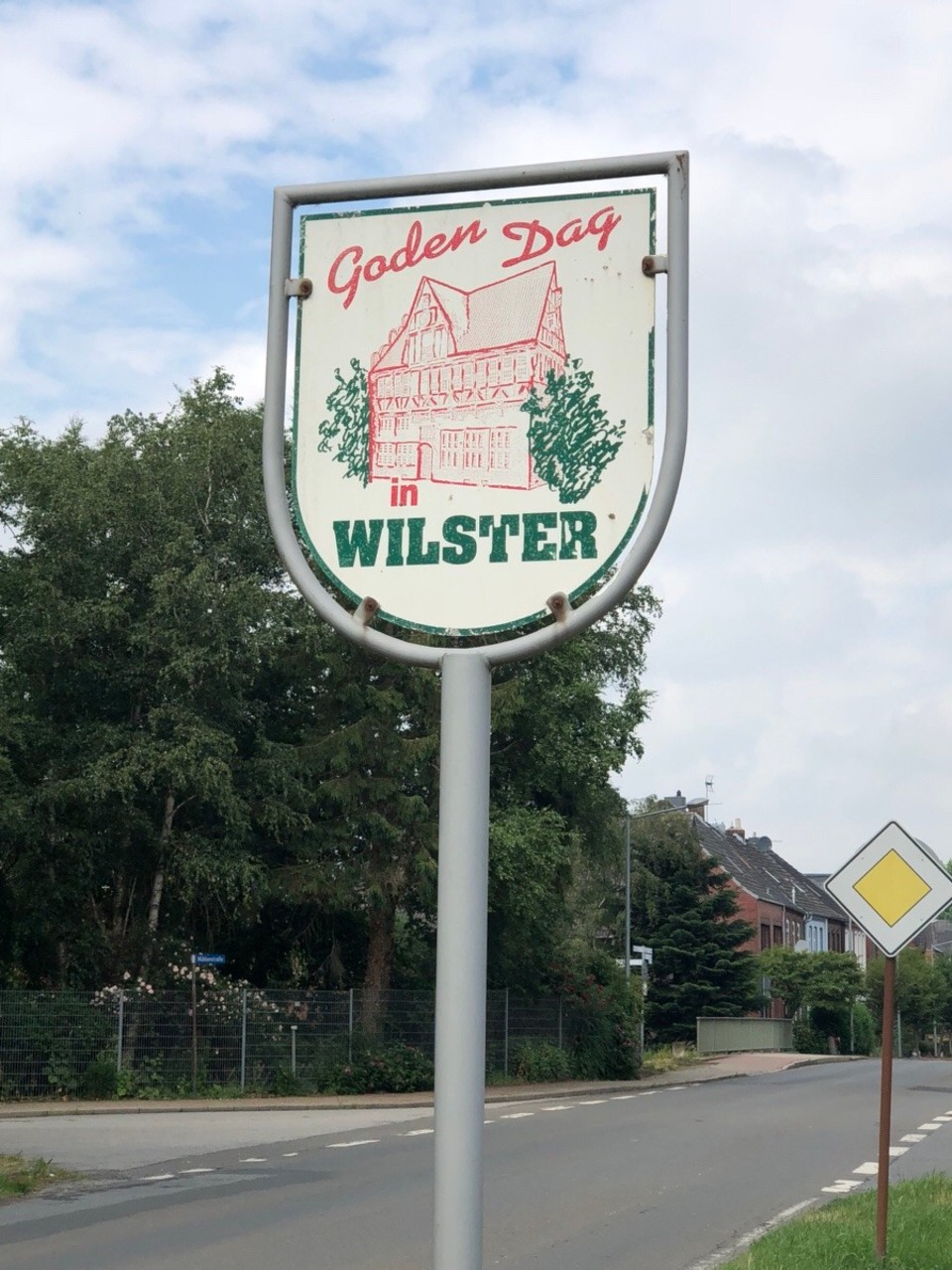 Deutschland - Wilster - Ortsschild 