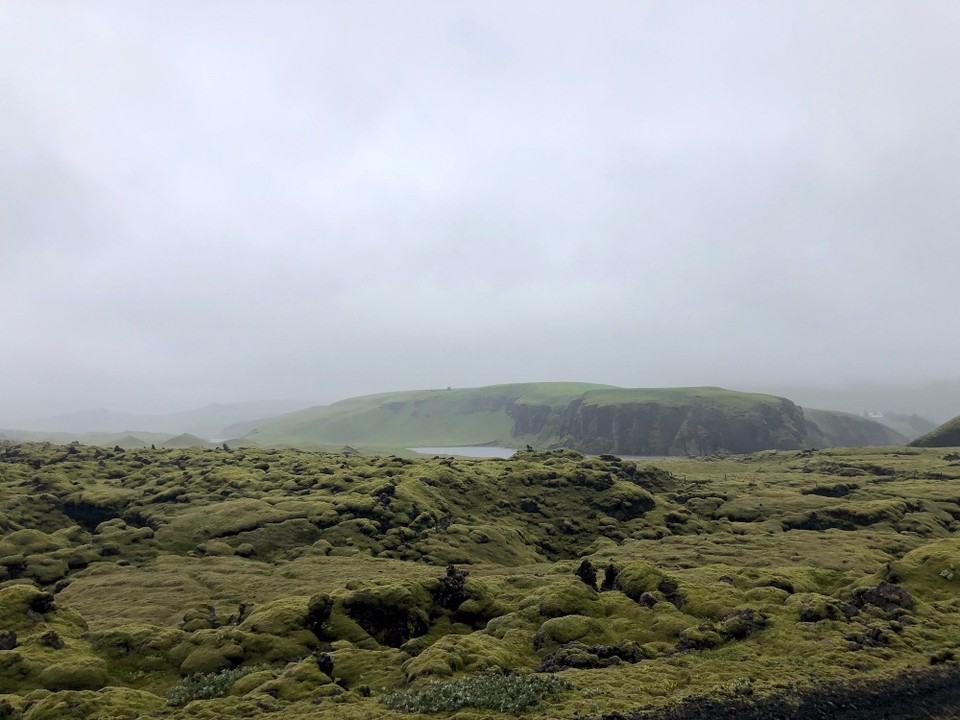 Island - Skaftárhreppur - Ein riesiges Gebiet. Sicher eine halbe Stunde lang geht es durch sehr gleich aussehende Landschaft...
