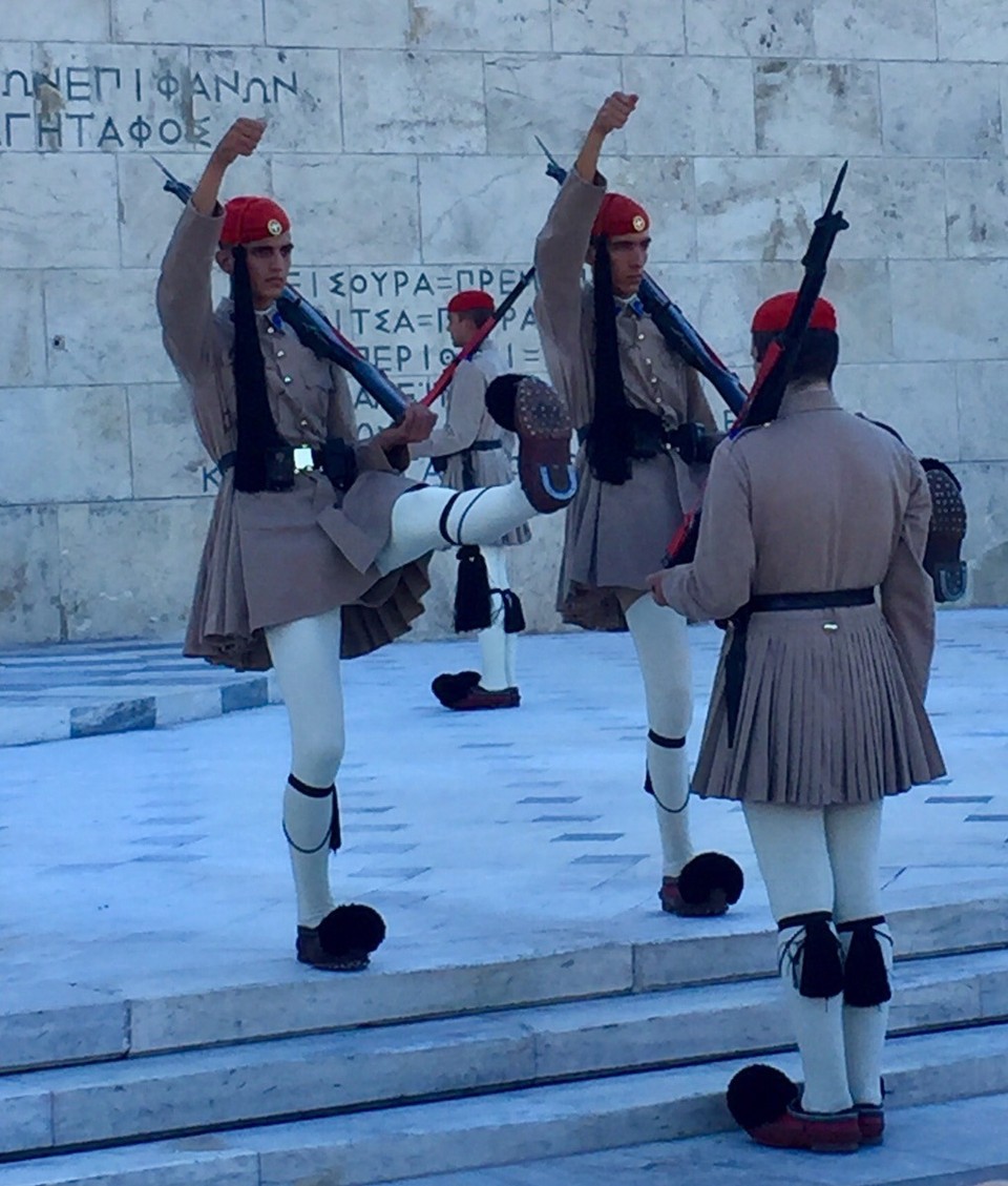 Griechenland - Athen - Parlament Wachablösung