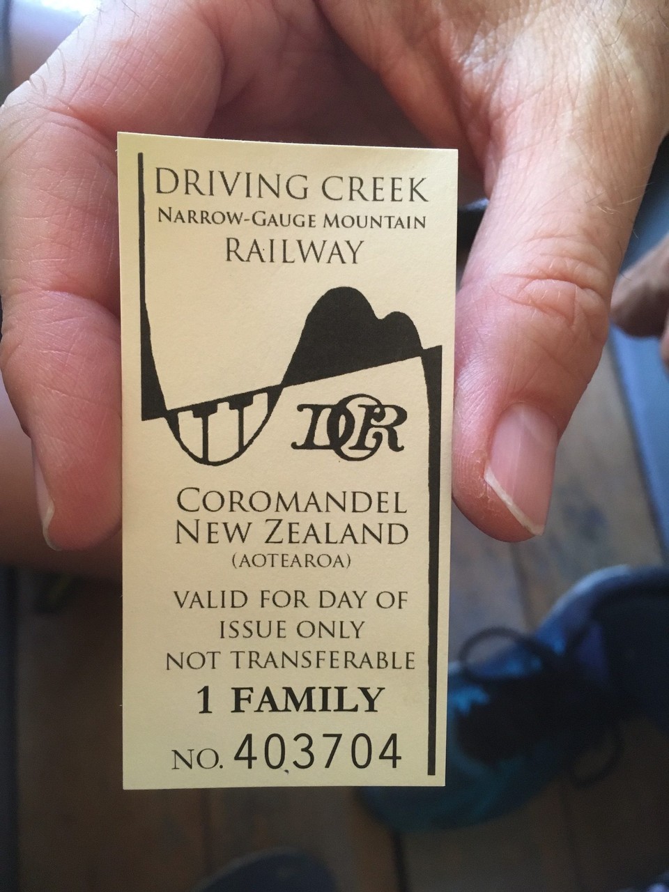Neuseeland - Coromandel - In Coromandel angekommen, machen wir eine Fahrt mit der Driving Creek Railway.