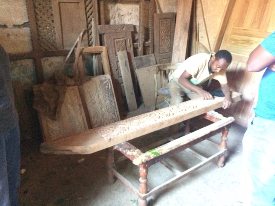 Äthiopien - Addis Abeba - Tischlerei 
