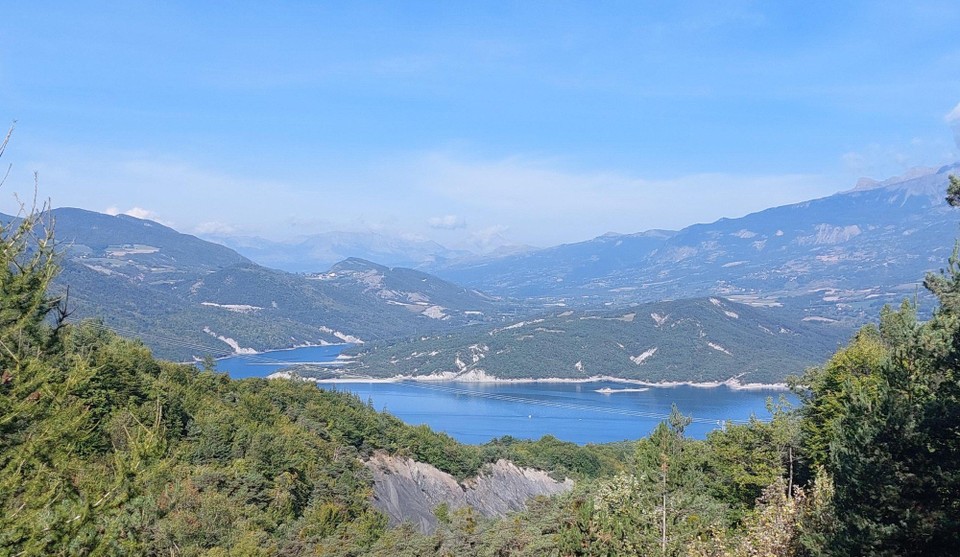Italien - Cuneo - Abschied vom "Lac de Serre Poncon"