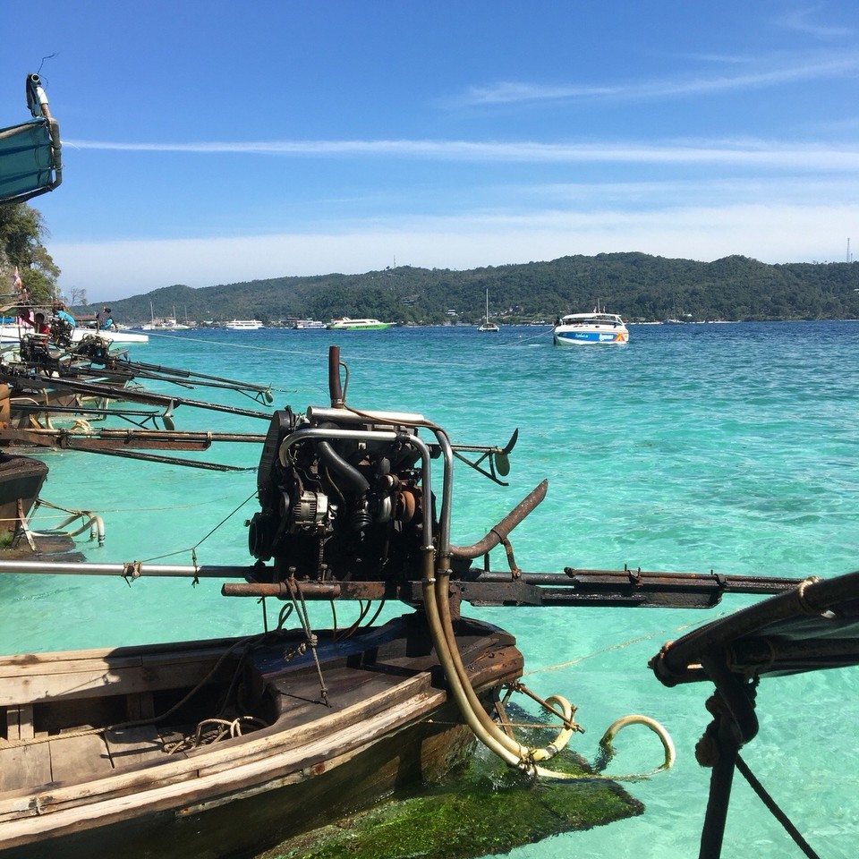 Thailand - Amphoe Mueang Krabi - Monkey Beach
