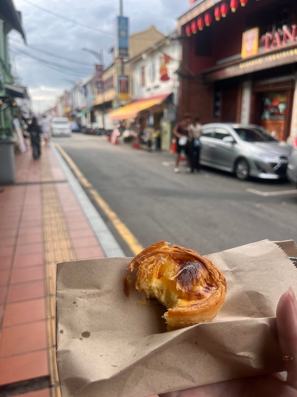 Malaysia - Malacca - Best Portuguese tart I’ve ever had and it was 70p