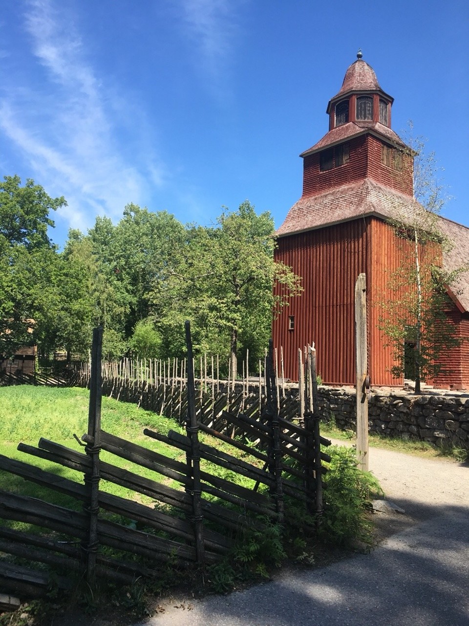 Schweden - Stockholm - Eine sehr alte gut erhaltene Kirche