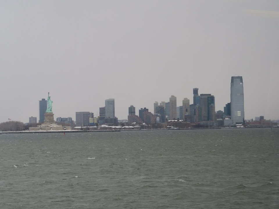 United States - New York - Vue du ferry pour Staten Island