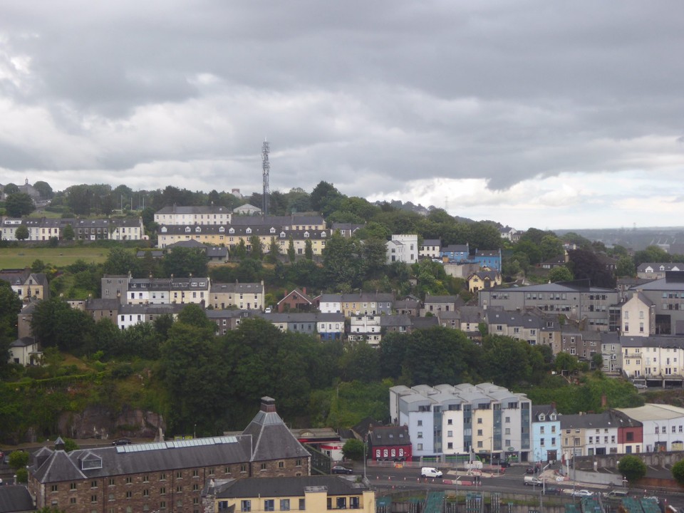 Ireland - Cork - However, there were still good views over Cork.