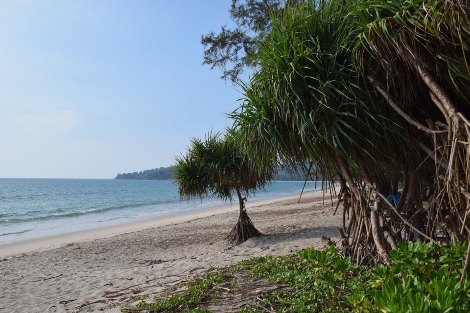Thailand - Amphoe Thalang - Ao Bang Beach, an einer Lagune gelegen