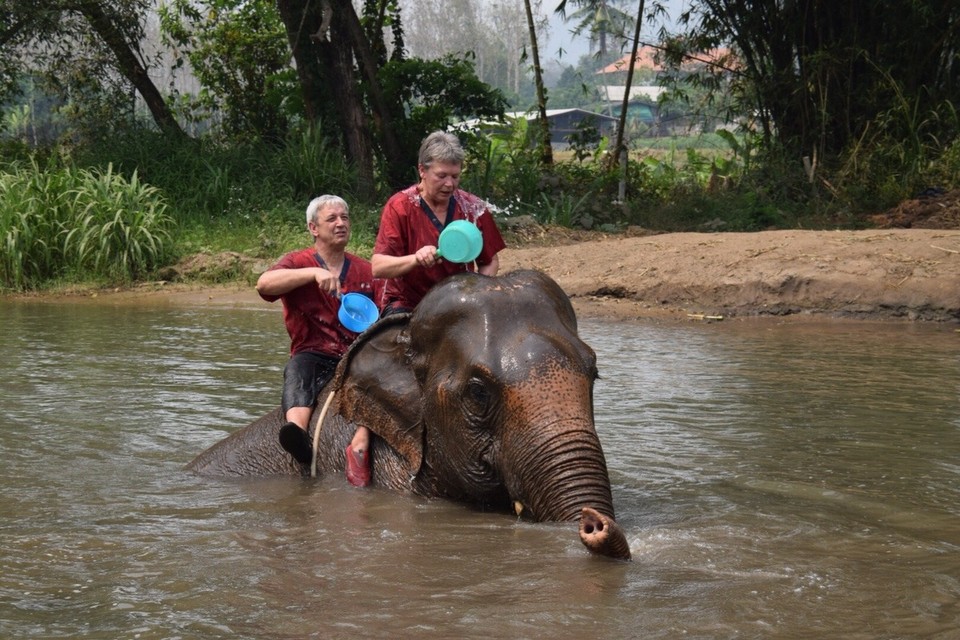 Thailand - Chiang Mai - Aber mein Schatzi hat wohl auch was abgekriegt 
