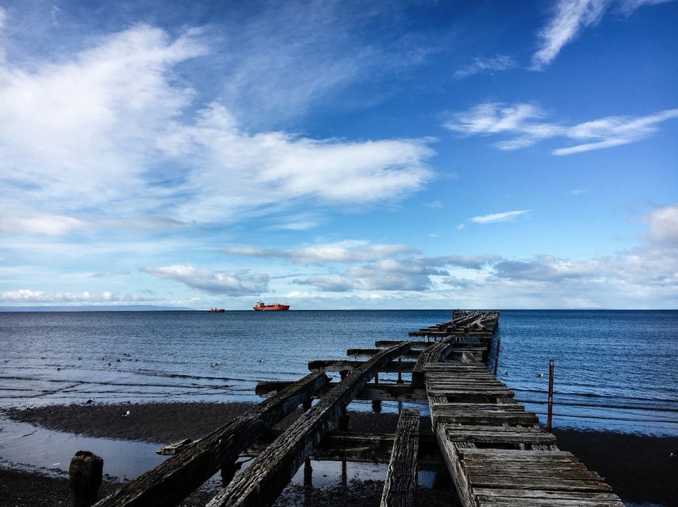 Chile - Punta Arenas - Am Meer 