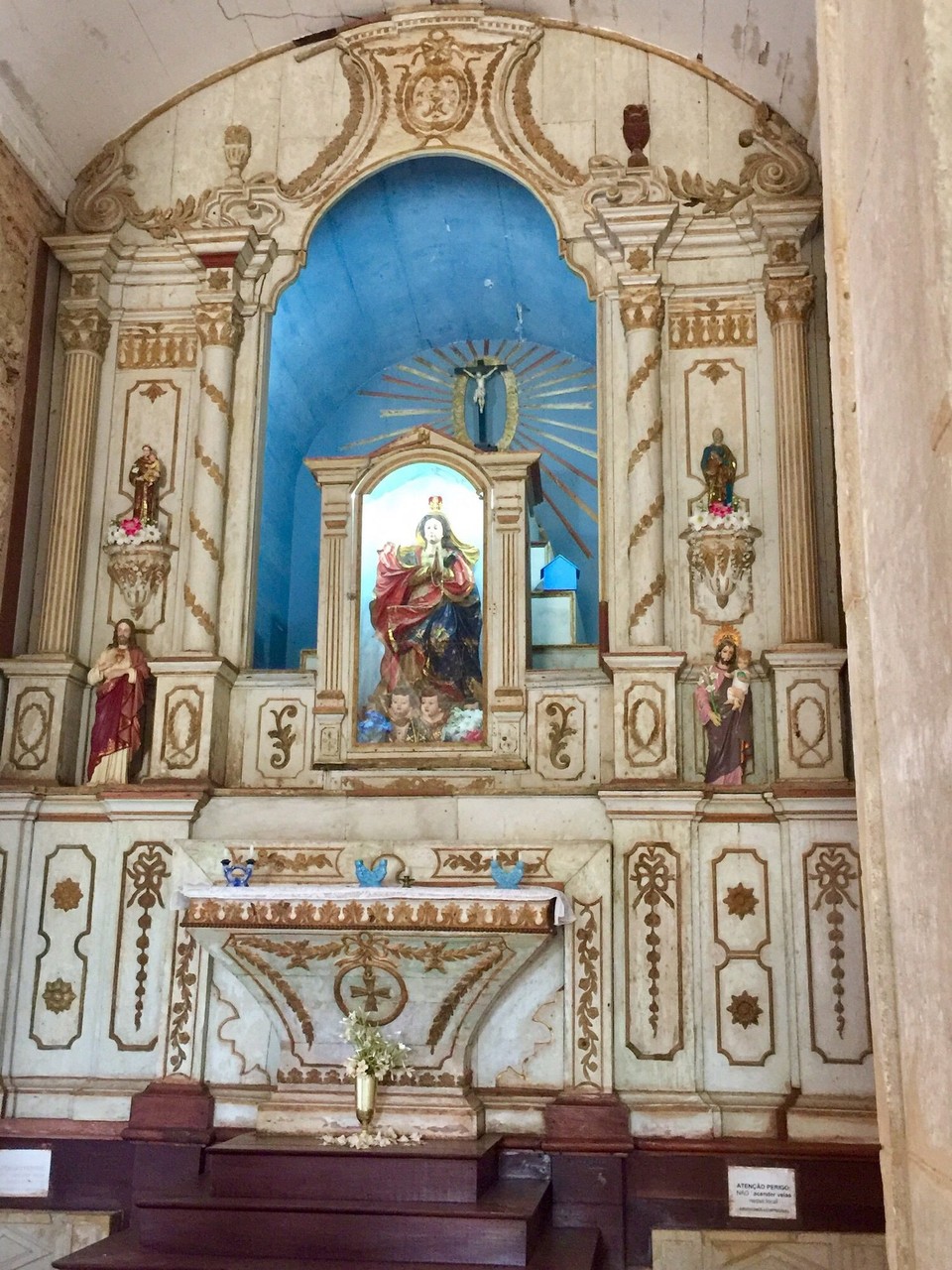 Brasilien - Ilha de Itamaracá - Dorfkirche 
