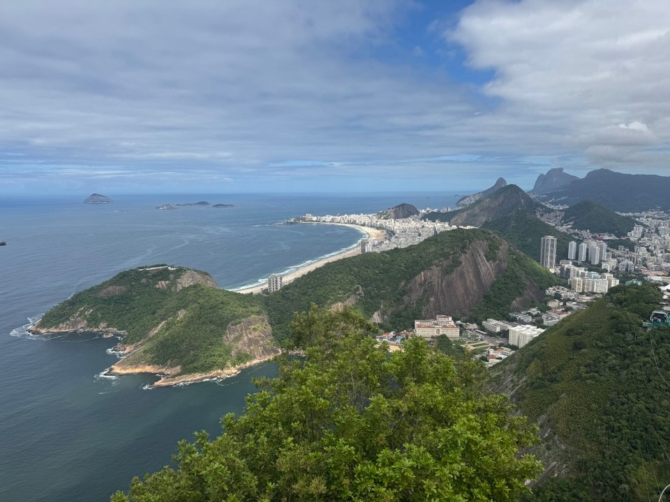Brasilien - Rio de Janeiro - Blick zur Copacabana