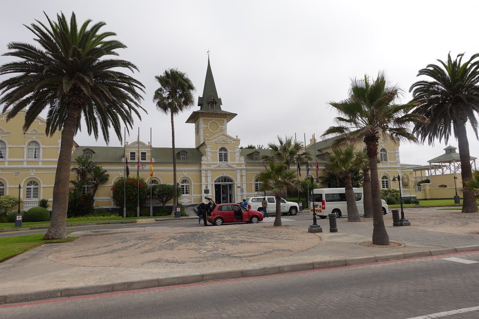 Namibia - Swakopmund - fréier Gare, lo hôtel