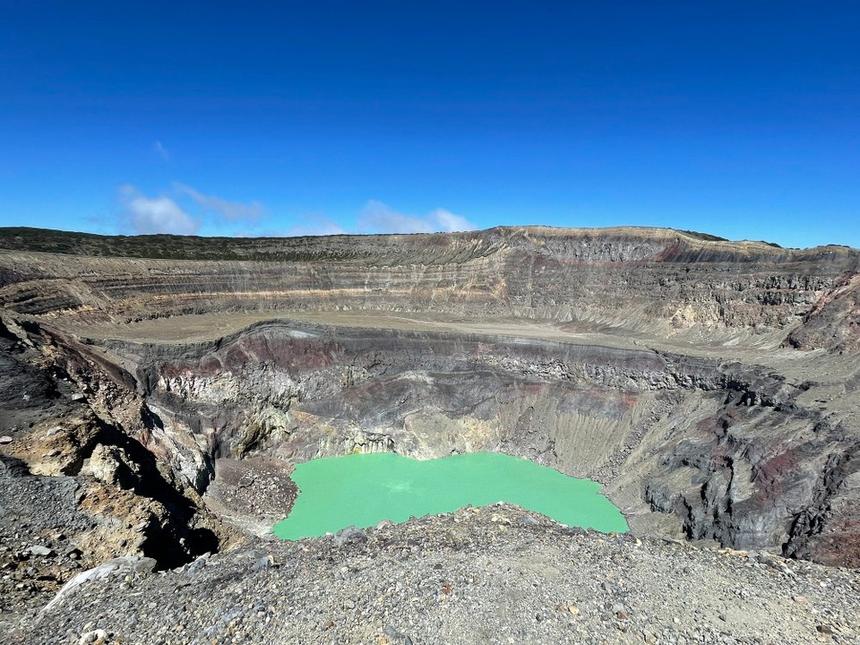El Salvador - Chalchuapa - Angekommen ✔️
Die Farbe des Kratersees war unglaublich 😯 