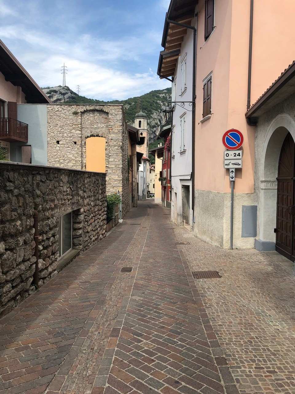 Italien - Montichiari - Strada in Montichiari