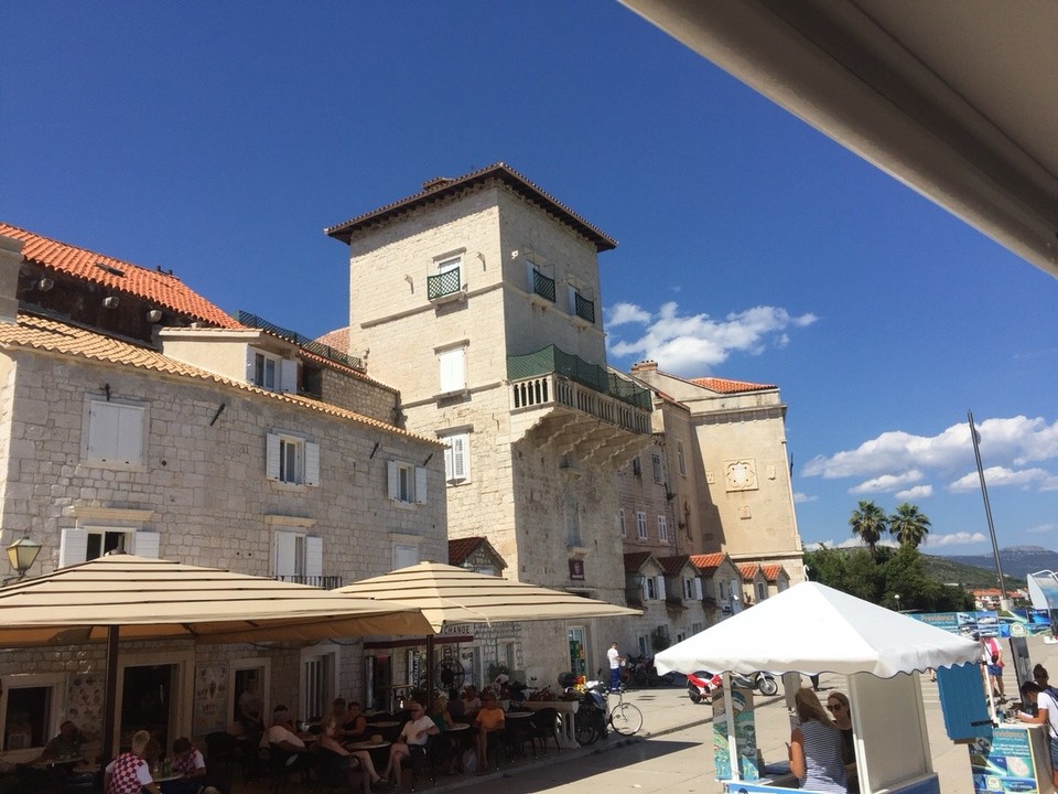 Kroatien - Trogir - Trogir Promenade