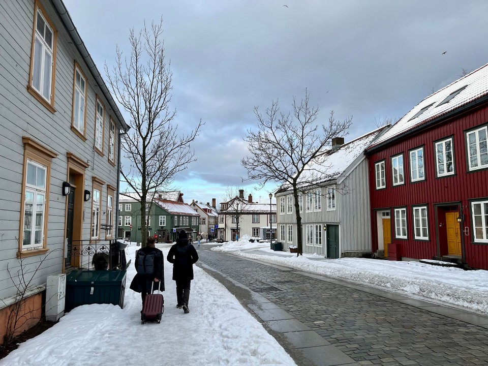 Norwegen - Trondheim - Bakklandet Trondheim
