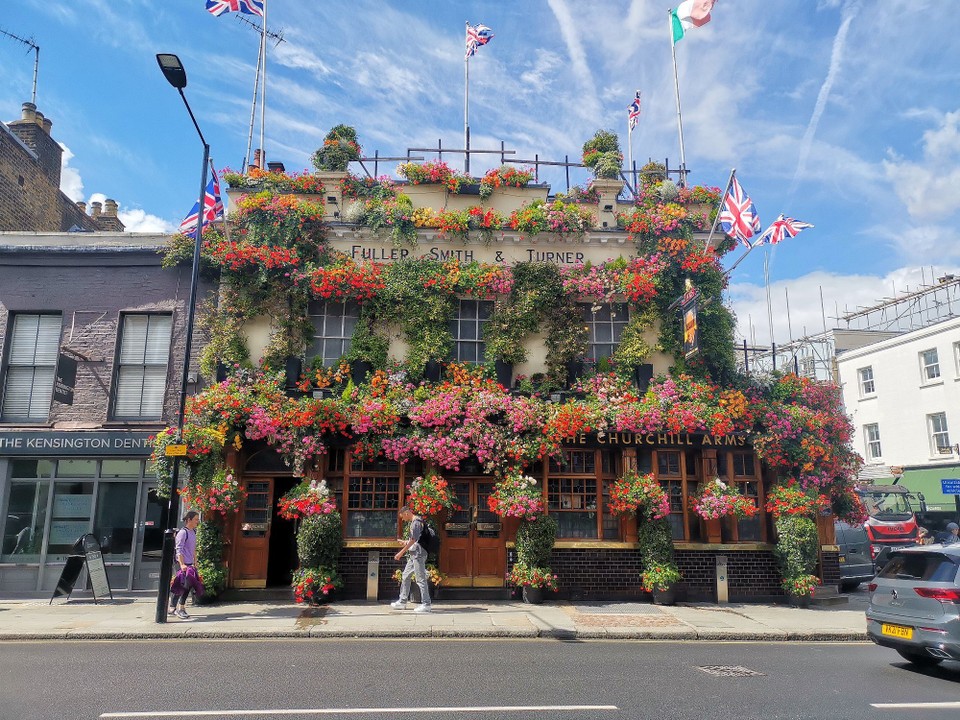 United Kingdom - London - Churchill Arms Pub 