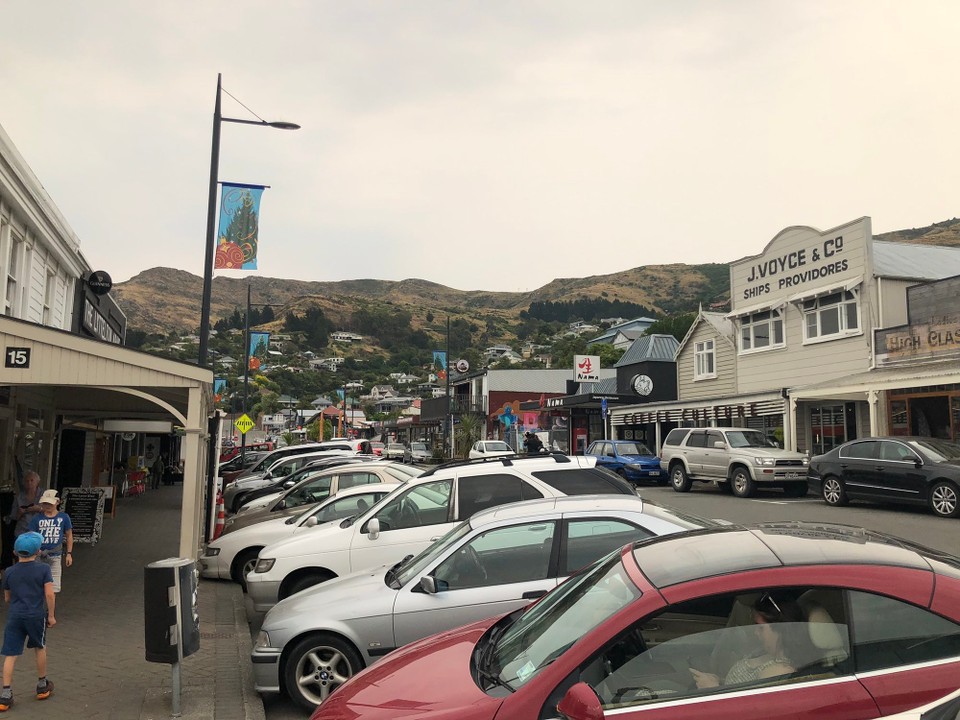 Neuseeland - Lyttelton - Lyttleton hat uns unglaublich gefallen. Völlig ausgeglippt und freakig!!!!