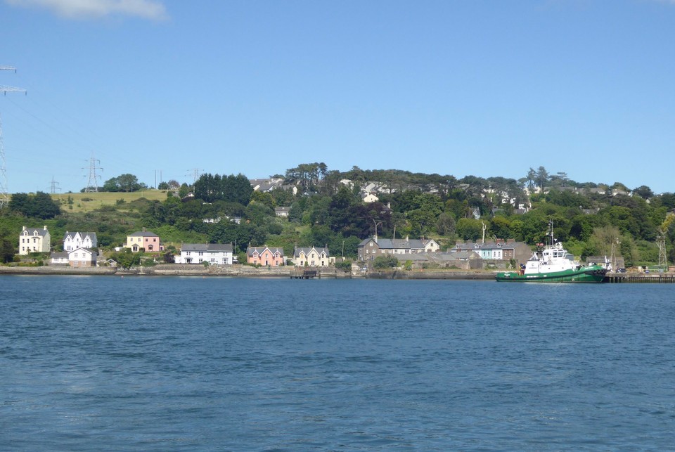 Ireland - Monkstown - Looking over to the outskirts of Cobh.