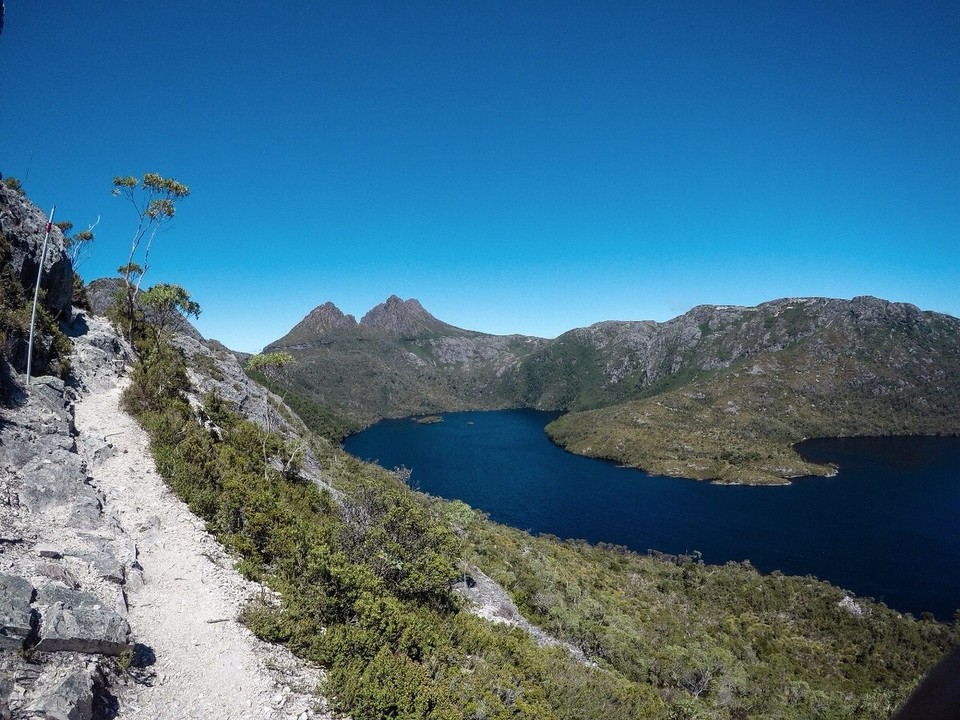 Australien -  - Erster Anstieg zum Hansons Peak 
