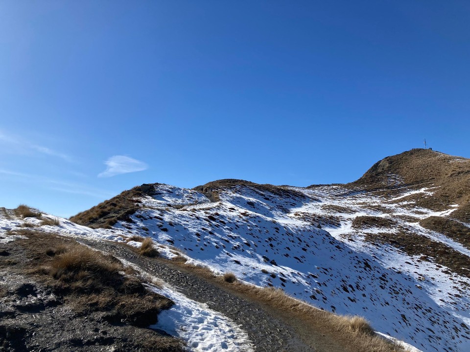 Neuseeland - Wanaka - Die Rückseite ist sogar noch mit Schnee bedeckt
