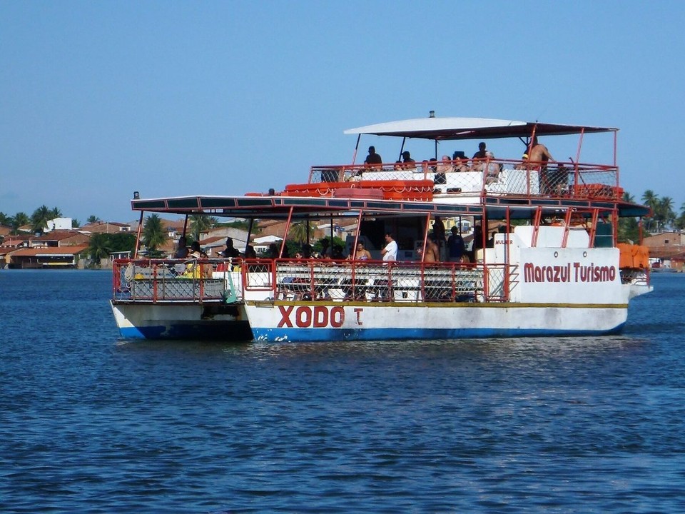 Brasilien - Maceió - Unser Ausflugs-Katamaran 