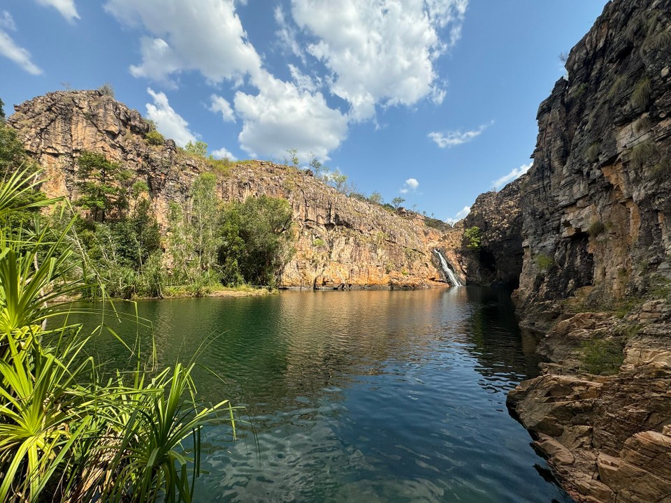 Australien - Kakadu - Abchüalig im Barramundi Gorge