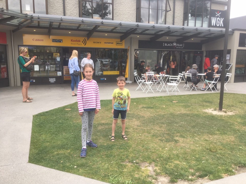Neuseeland - Wanaka - Der Tip von Familie Furlan .. ein Eis essen bei BlackPeak.