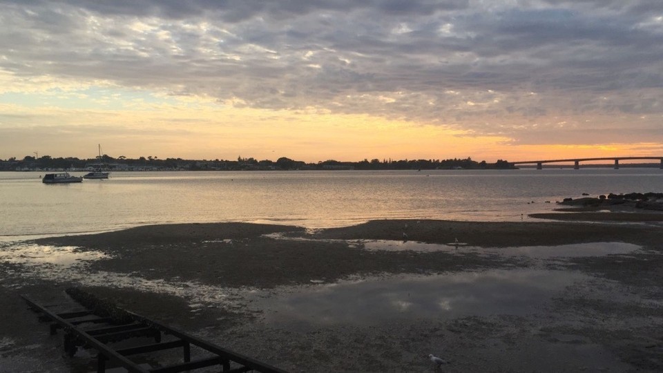 Australien - Sylvania - Sonnenaufgang 06.45h