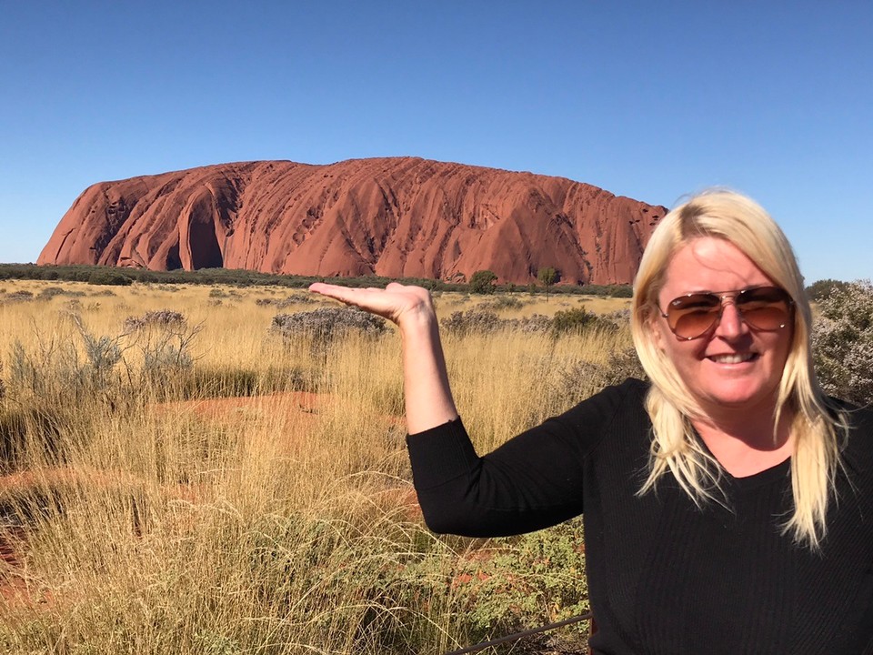 Australia - Yulara - Your Uluru platter is ready !