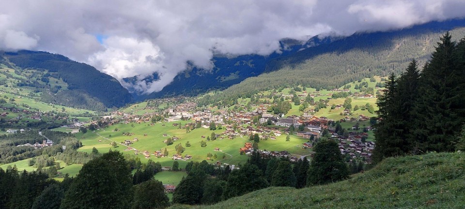Schweiz - Grindelwald - Blick von oben