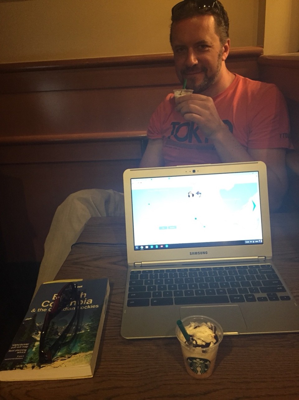 Canada - Banff - Na dagen geen wifi is het nogal een klus alles weer op de Tripmii te zetten, maar zo goed als gelukt! En weer door!