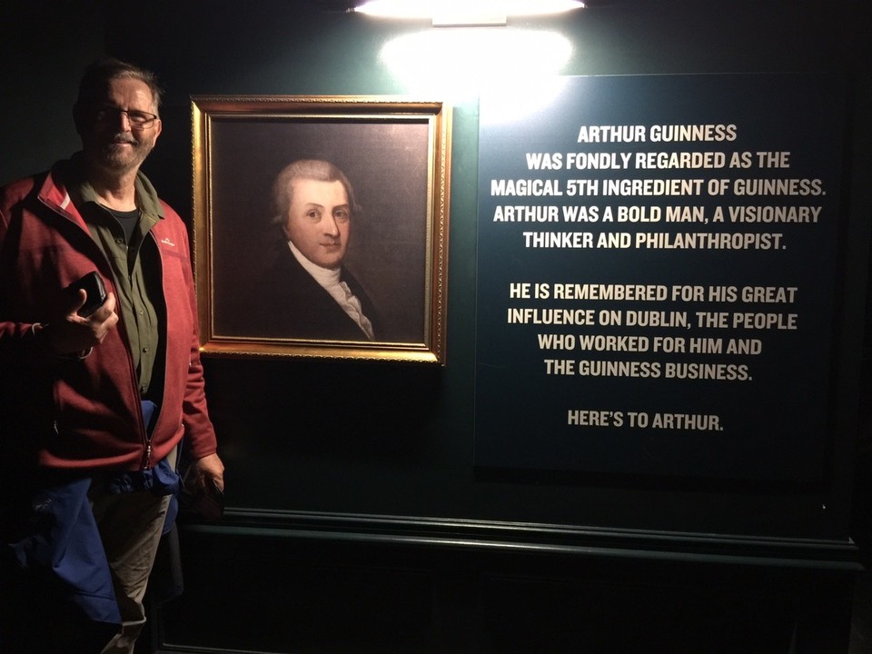  - Ireland, Dublin - Arthur Guinness portrait