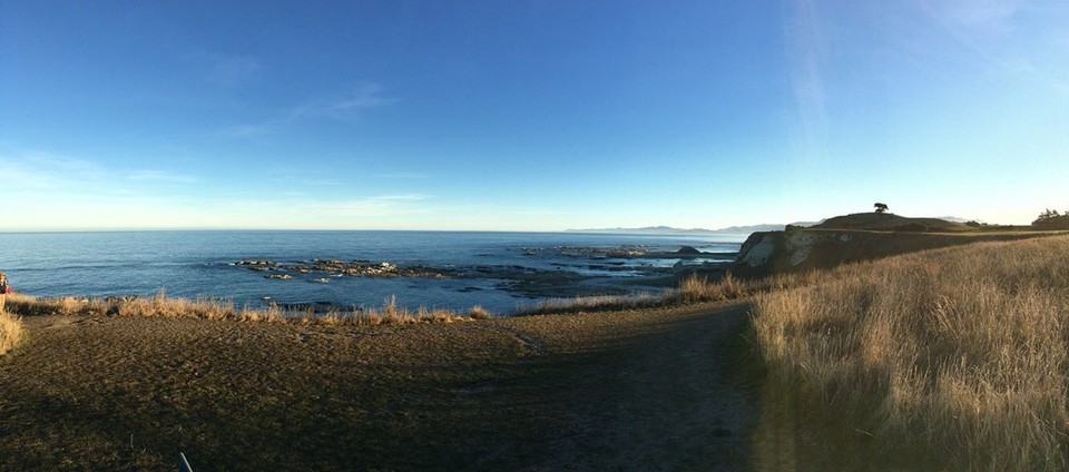 New Zealand - Kaikoura - Aussicht von oben