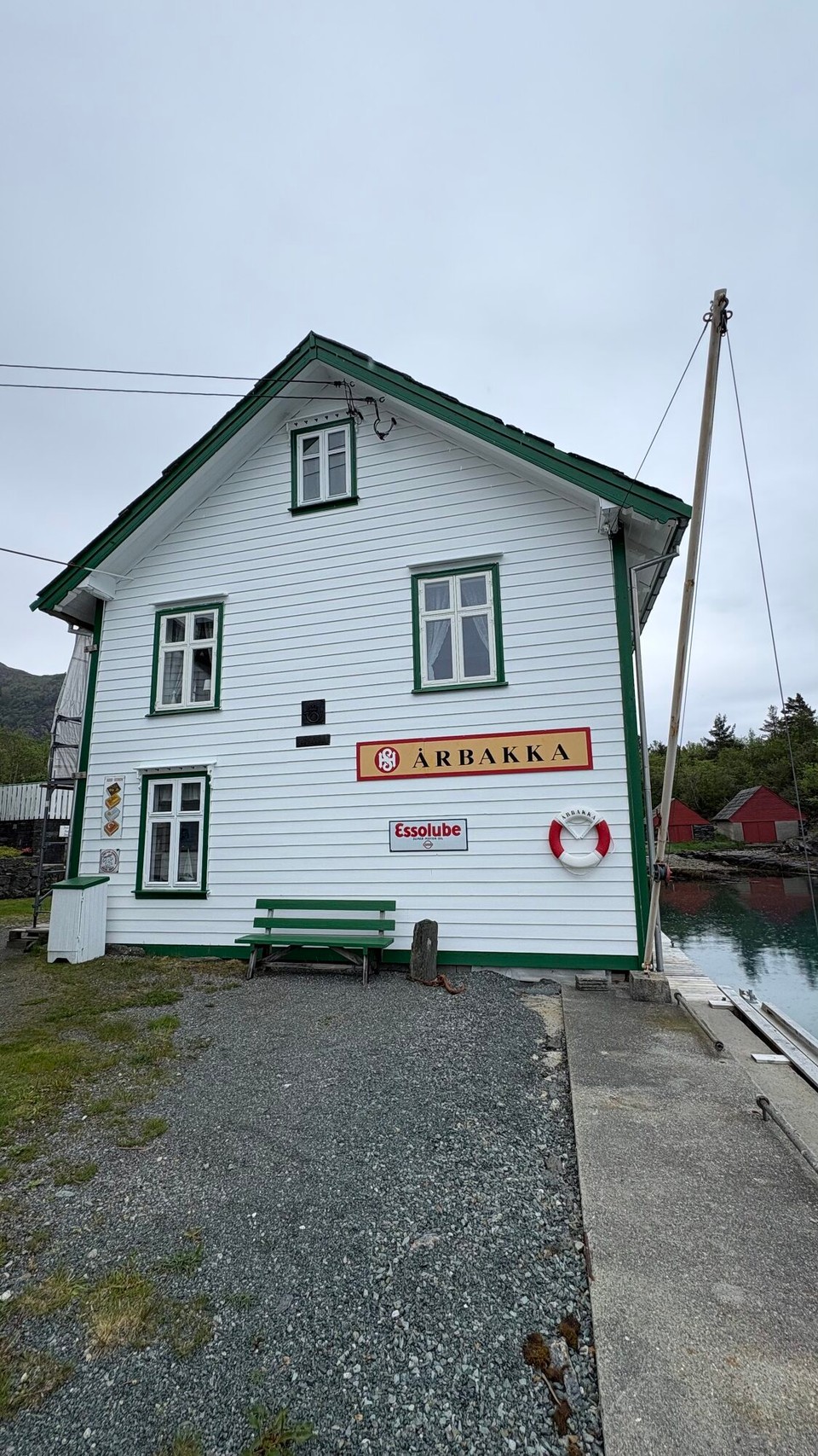 Norwegen - Urangsvåg - Altes Handelshaus in Arbakka 