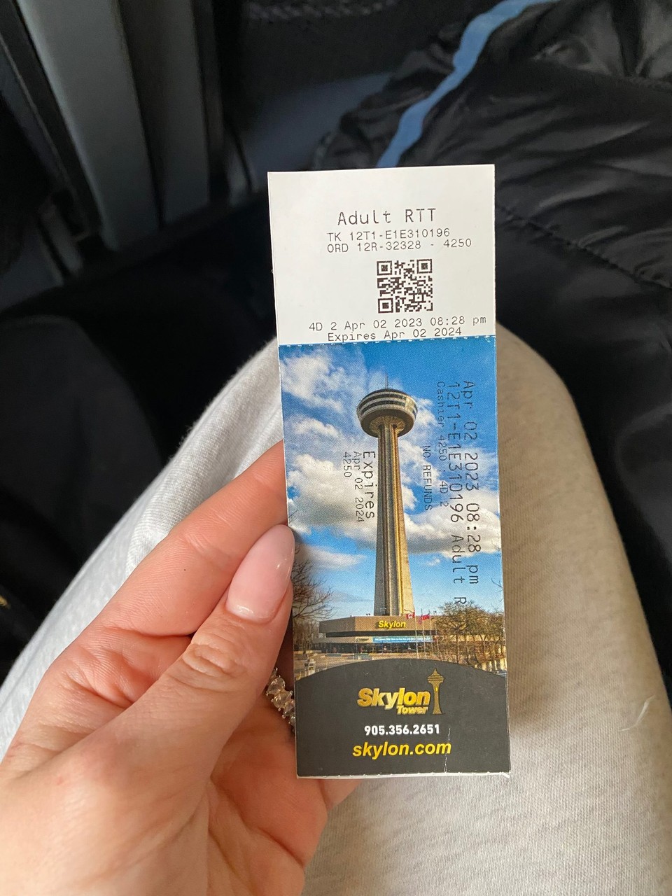 Canada - Niagara Falls - Ticket zum Tower