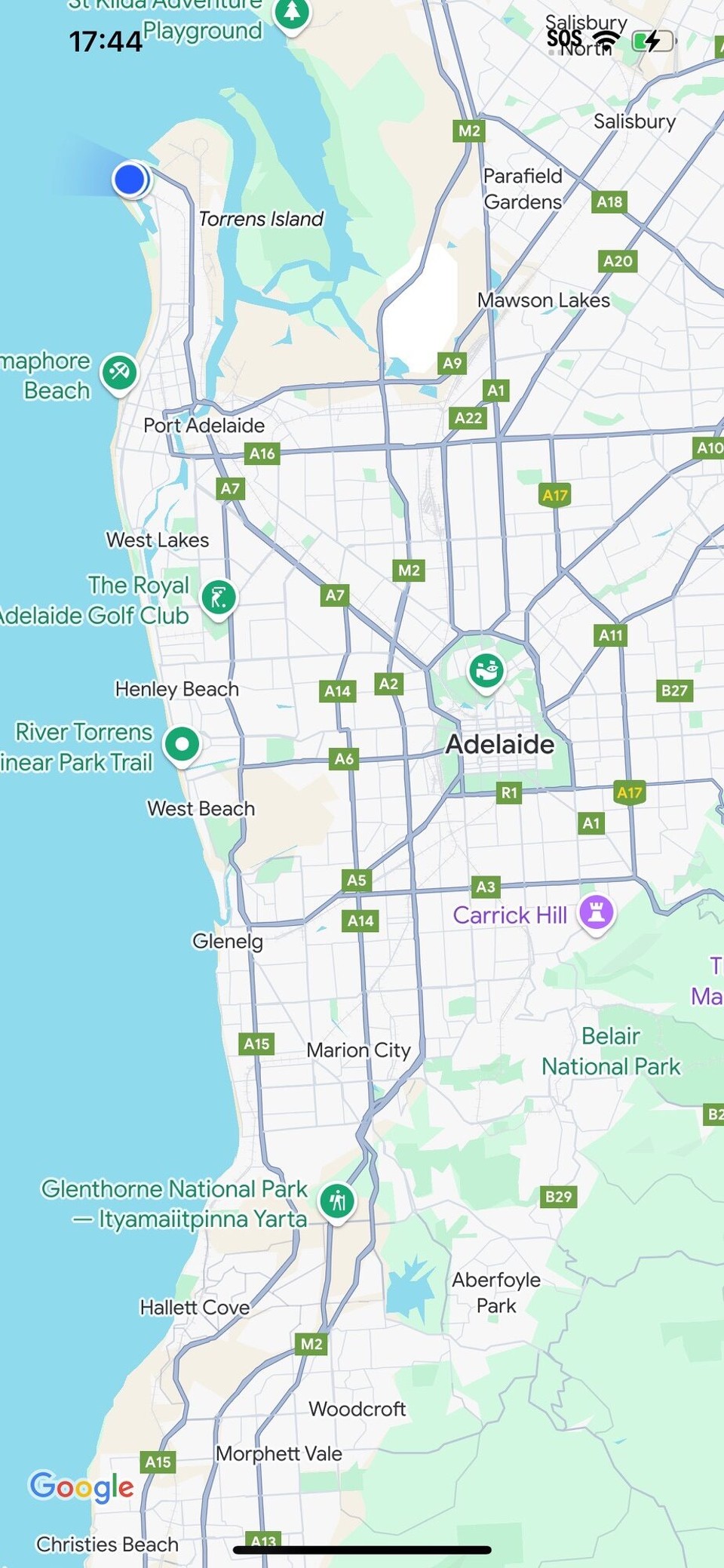 Australien - Port Adelaide - Anlegestelle und...