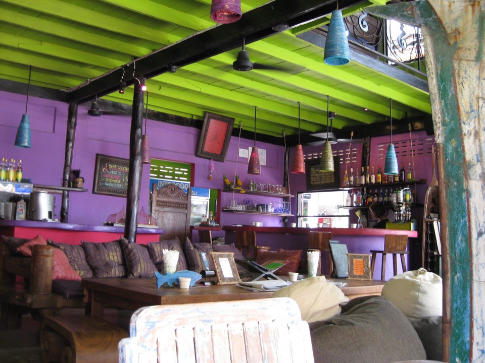 Thailand - Bo Phut - Schönes Café im Zentrum von Bo Phut