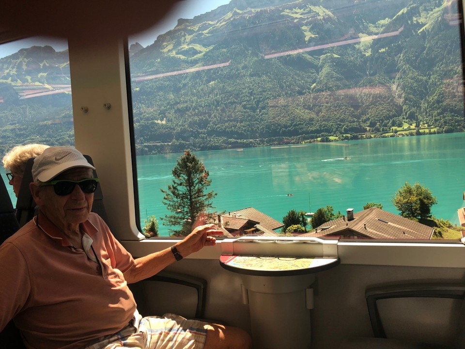 Schweiz - Pontresina - ...ein begeisteter Passagier 