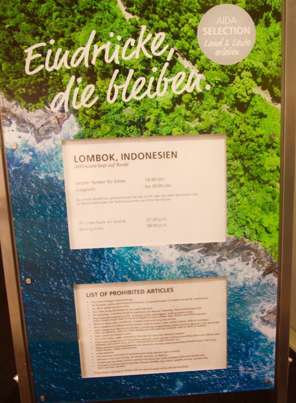 Indonesien - Lombok - Übrigens mein 102.Land