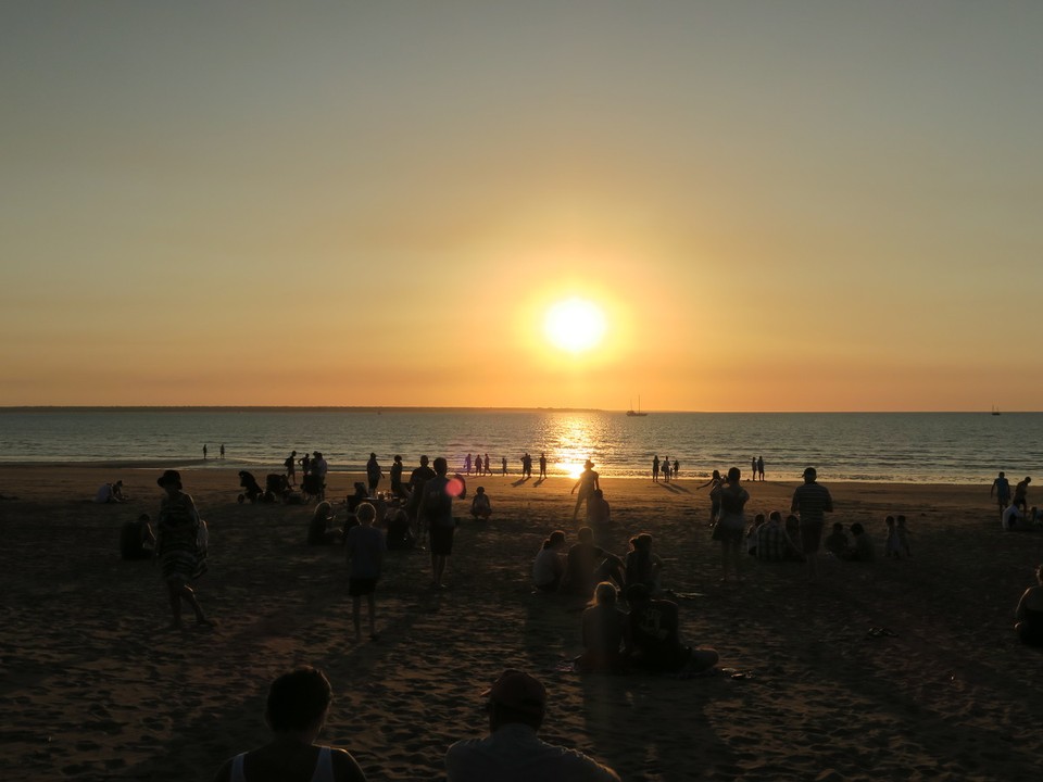 Australia - Darwin City - Mindill beach apero time