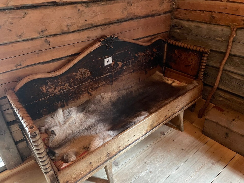 Finnland - Ivalo - Kinderbett