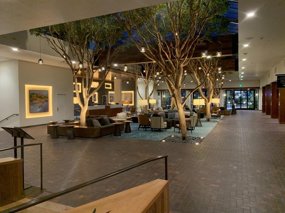 USA - Monterey - Unser Hotelrestaurant...