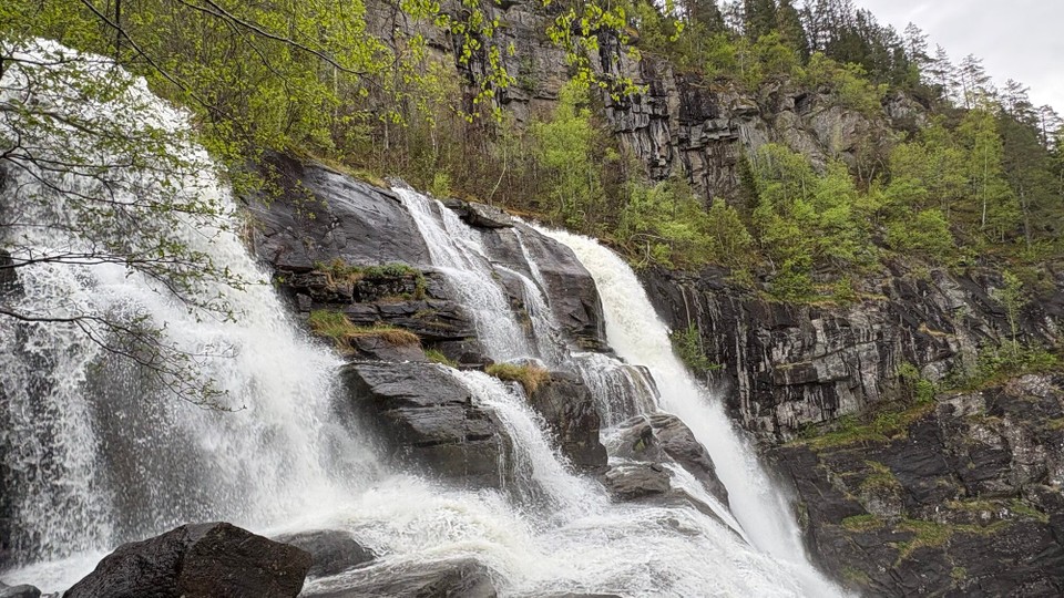 Norwegen - Eidfjord - Skjervefossen 