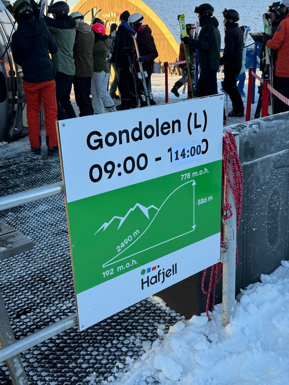 Norwegen - Øyer - Heute nur bis 14:00 Uhr… knapp, aber geschafft! 