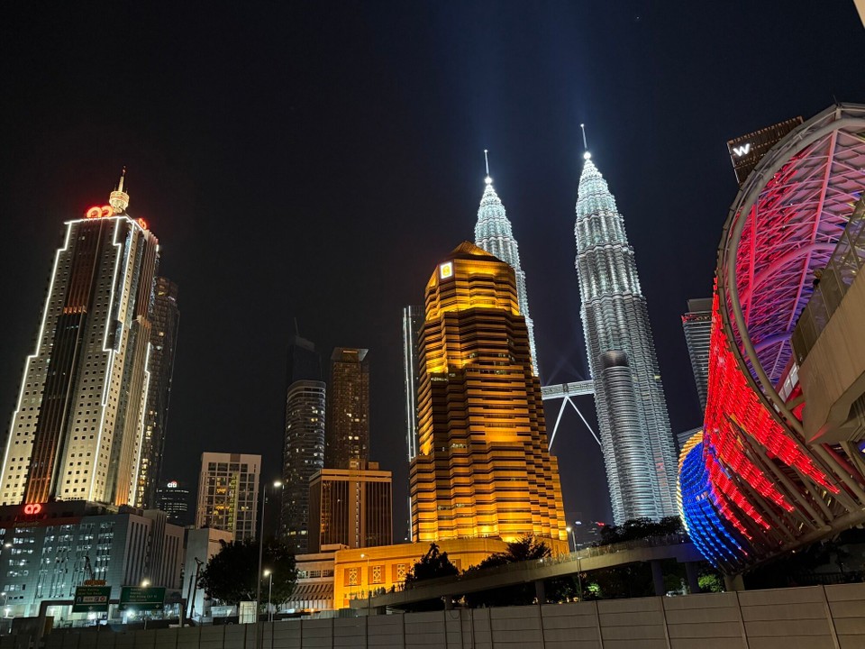Malaysia - Kuala Lumpur - KL muss sich vor keiner modernen City verstecken