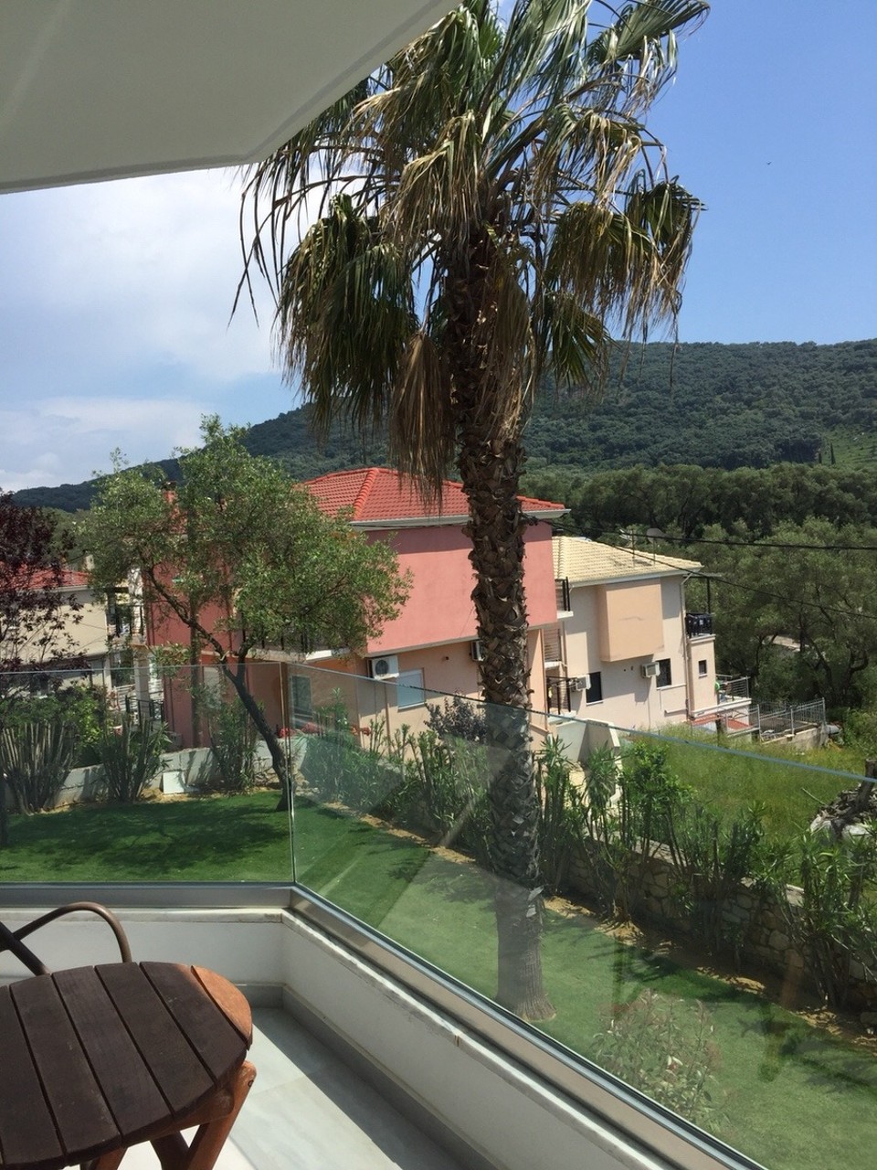 Griechenland - Parga - Balkon Unterkunft Racconto
